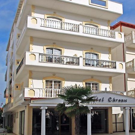 Hotel Chronis Paralía Esterno foto